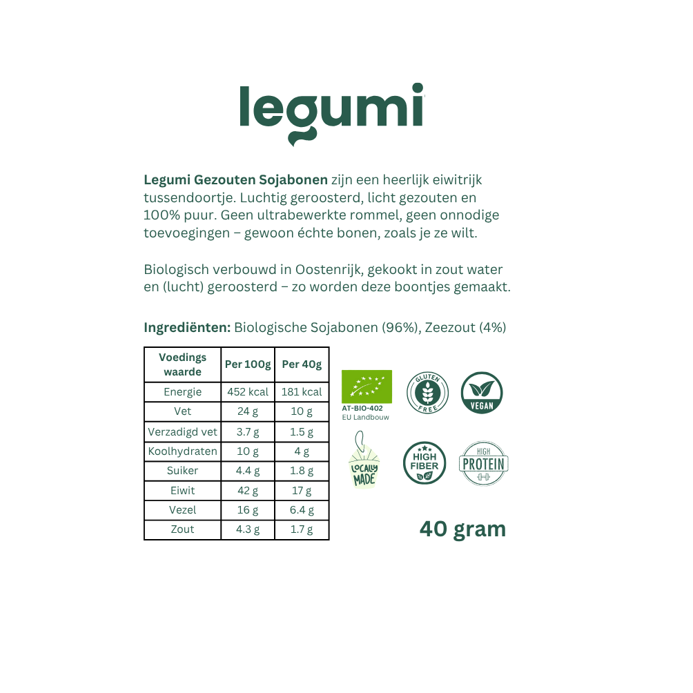 Proteïne Snacks  – Zeezout